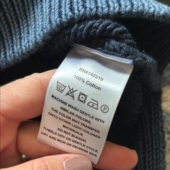 Mersea Fisherman Cable Knit Sweater - Picture 3 of 7